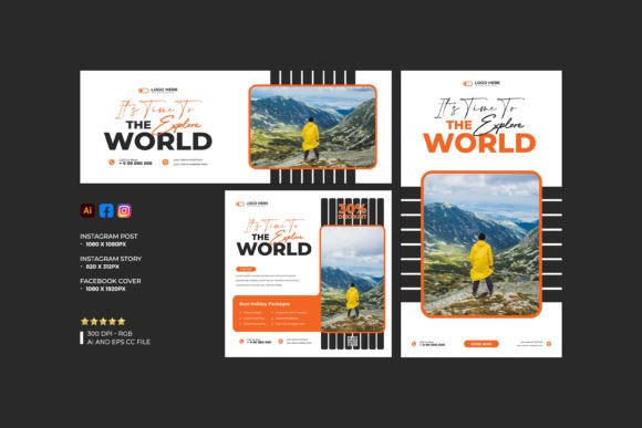 Download Travel Social Media Banner Template - Social media banner Collection