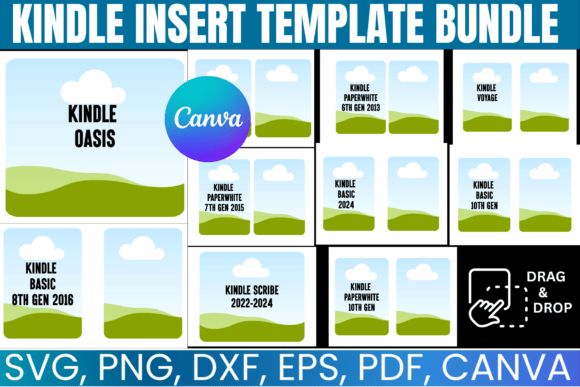 Download Kindle Insert Template Bundle - Template bundle Collection