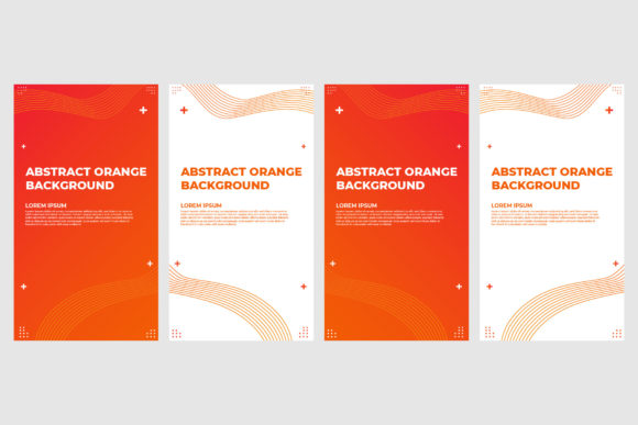 Download Orange Instagram Stories Template - Orange Collection