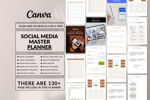 Download Social Media Master Planner PDF - Premium Resources