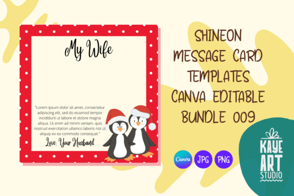 Download ShineOn Card Editable Template Bundle 9 - Template bundle Collection