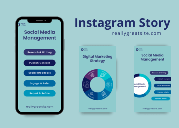 Download Business Instagram Story Template Bundle - Template bundle Collection