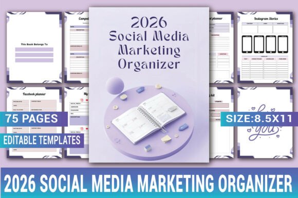 Download 2026 Social Media Marketing Organizer - Premium Resources