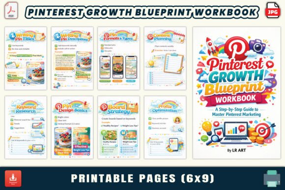 Download Pinterest Growth Blueprint Workbook - Premium Resources