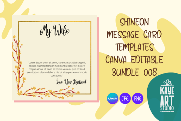 Download ShineOn Card Editable Template Bundle 8 - Template bundle Collection