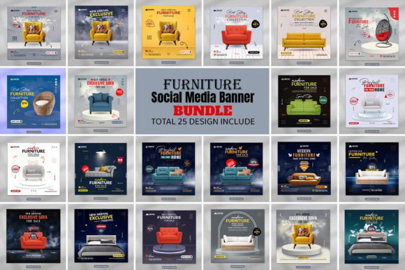 Download Furniture Social Media Banner Design - Social media banner Collection