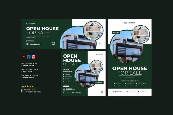 Download Real Estate Social Media Banner Template - Social media banner Collection