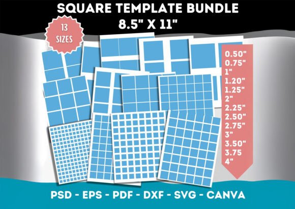Download Square Template Bundle - Template bundle Collection